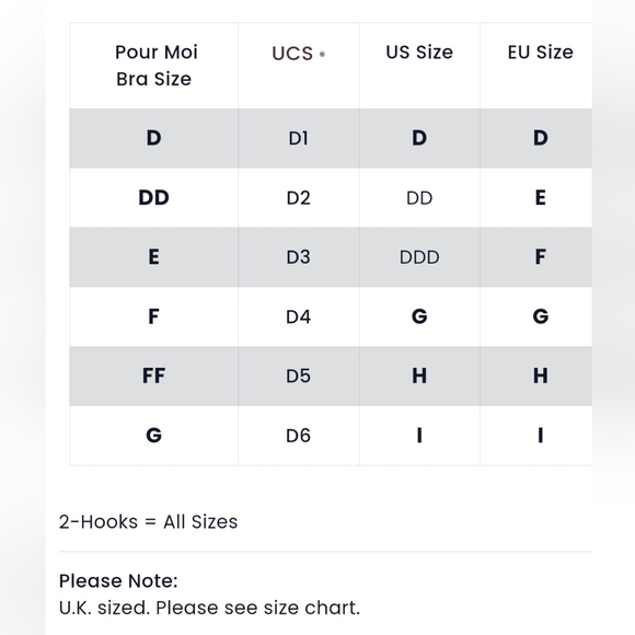 Pour Moi Gigi Plunge Non-Padded Bra 36G (UK sizing) - Picture 6 of 7